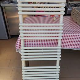 Scaldasalviette in acciaio