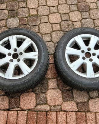 Cerchi in lega e gomme Vw Polo 9n