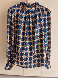 Blusa multicolore Kokka tg M 