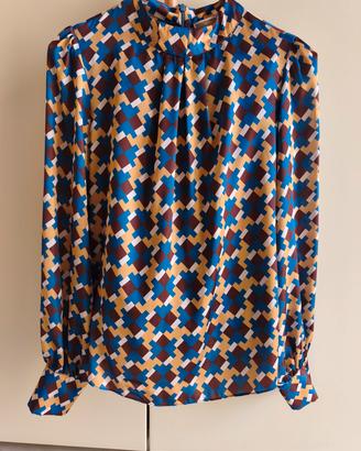 Blusa multicolore Kokka tg M 