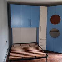 Cameretta ragazzo con cabina armadio