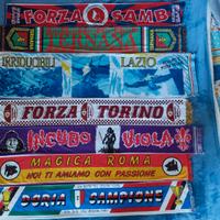Sciarpe varie squadre anni 90