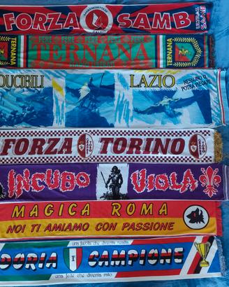 Sciarpe varie squadre anni 90