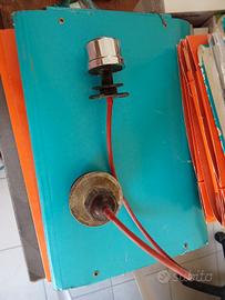 Pulsante ricambi wc scarico idraulica e tubo extra