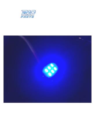 LAMPADA LED BLU C5W FESTOON 36, 39, 41MM