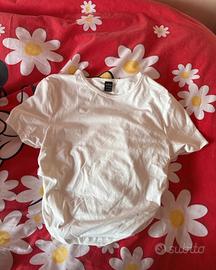 maglia bianca corta