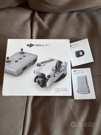 Drone Dji Mini 4 Pro + Batteria e Grandangolo