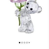 swarovski set di 3 orsetti kris 