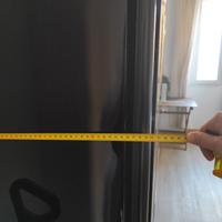 Armadio stile barocco in legno nero lucido