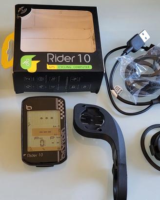 CICLOCOMPUTER GPS BRYTON RIDER 10 SENSORE CADENZA