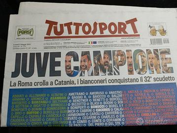 Tuttosport, scudetti e record Juventus