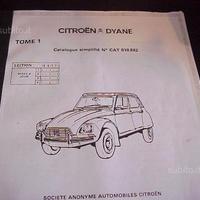 Manuale montaggio ricambi citroen dyane 6 diane 4