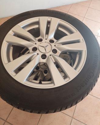 cerchi con gomme invernali 