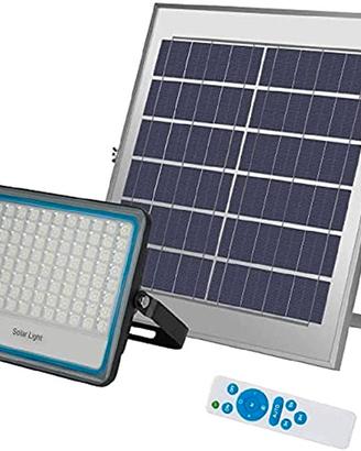 Faro LED Esterno con Pannello Solare - 200 Watt