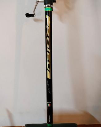 Canna Daiwa Telesurf con mulinello Cormoran