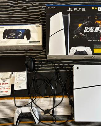 Ps5 + PS PORTAL + postazione G29