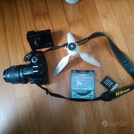 nikon 5100 e obiettivo Nikon 18 55 