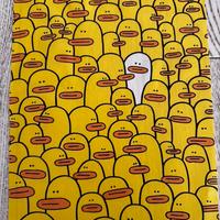 Tela cerata con papere