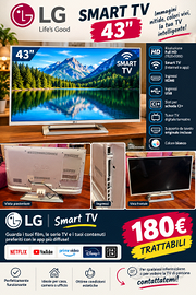 TV LG DA 43 POLLICI TRE D