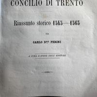 Il Concilio di Trento: Riassunto storico 1545-156