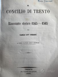 Il Concilio di Trento: Riassunto storico 1545-156