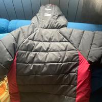 Giubbotto jordan sportivo XL nero e rosso