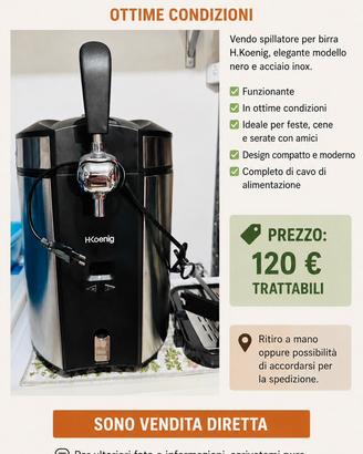Spillatore birra