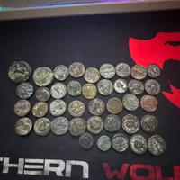 Lotto di monete romane  autentiche in bronzo