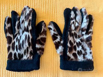 Guanti donna Vintage vera pelle