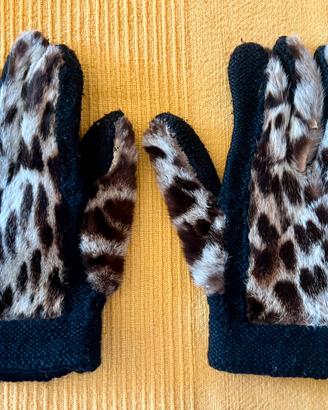 Guanti donna Vintage vera pelle