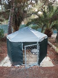 cuccia con telo impermeabile 