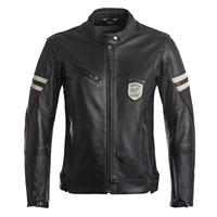 GIACCA PELLE VINTAGE MOTO CAFE RACER ELEVEIT DONNA