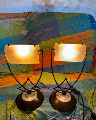 LAMPADE DA CAMERA ANNI 90 FERRO BATTUTO(DESIGN)