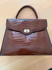 Borsa vintage Fiaschi Original M. In Italy ligator