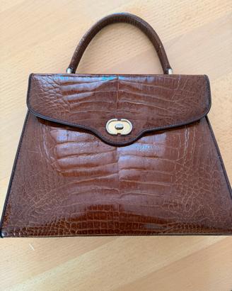 Borsa vintage Fiaschi Original M. In Italy ligator