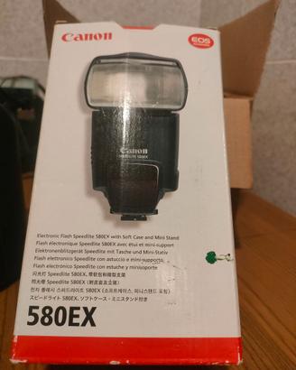 Flash elettronico Canon 580,EX