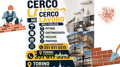 lavoro💪👷💪 nel settore di edilizia