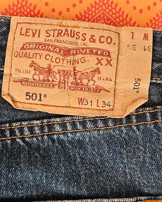 LEVIS 501 blu