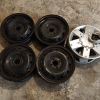 Cerchi in ferro Renault/Dacia R15 4x100