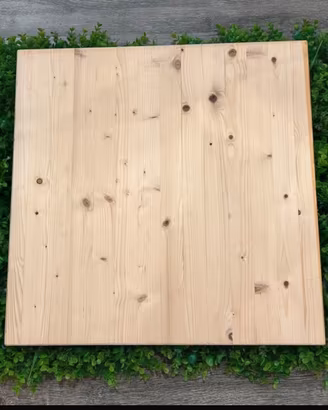 Piano per tavolo o tavolino in legno massello