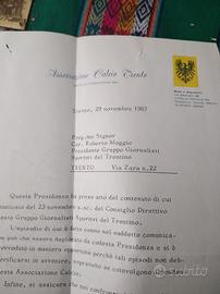 cimeli calcio Trento.