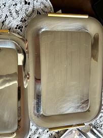 Vassoi accaio inox