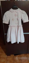 Vestito Bimba rosa 7 anni cm 70