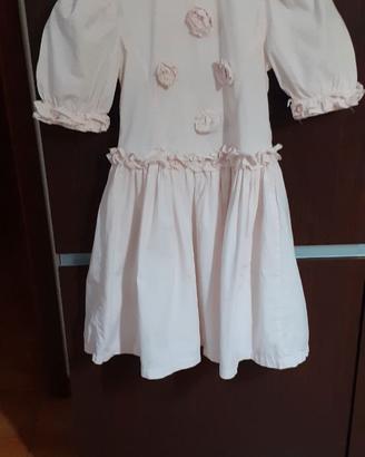 Vestito Bimba rosa 7 anni cm 70