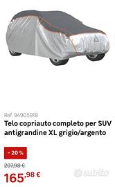 Telo antigrandine XL per Suv