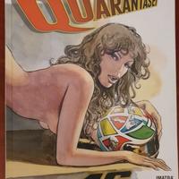 Quarantasei di Milo Manara su Valentino Rossi