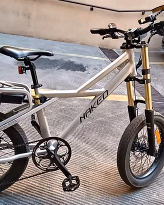 bicicletta elettrica ekletta Naked