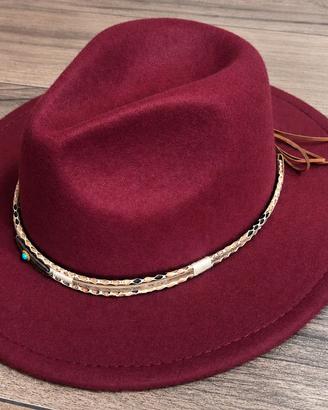 cappello Fedora taglia 57  mai usato 