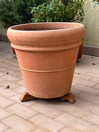 Vaso in plastica similcotto 40-45 cm diametro