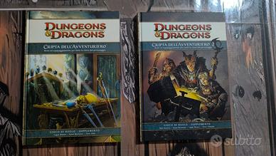 D&D4 Manuali Cripta dell Avventuriero 1 e 2